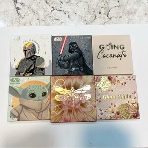 ColourPop Star Wars and Floral Eyeshadow Collection